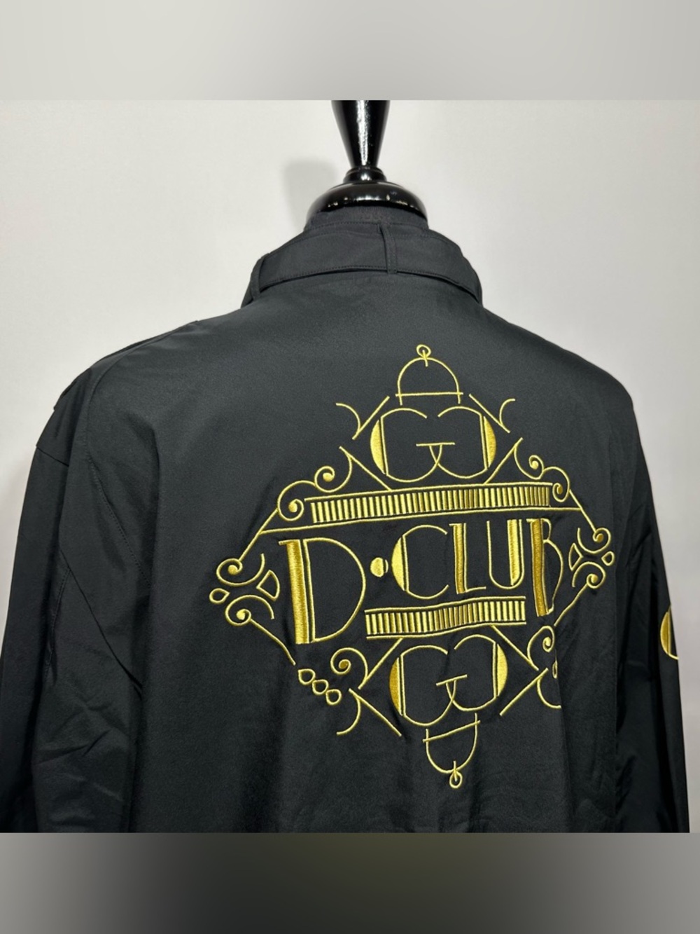 NWOT! Game Grumps D Club Members Gaming Bomber Jacket Men's 2XL Black Full Zip